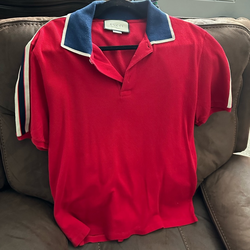Authentic gucci polo 3xl